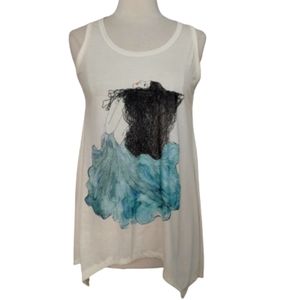 Graphic TANK TOP VINTAGE STYLE OF INDY Art Shirt Sleeveless